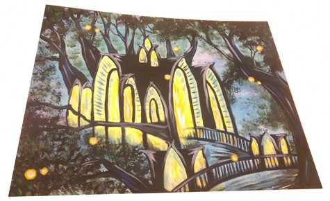 Lothlorien by Booklyn Wheeler in Acrylic Paint
