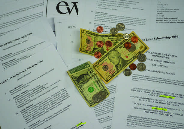Pass the time by applying for scholarships