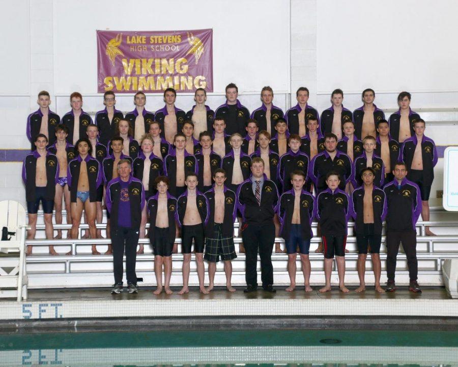The 2017 Lake Stevens boys swim team.