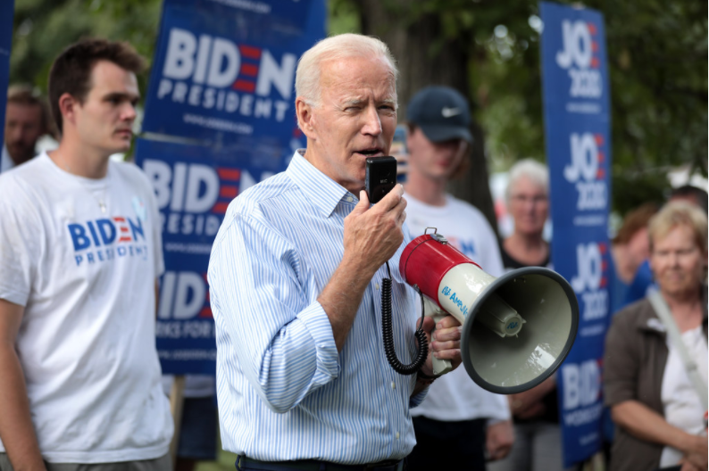Joe+Biden+speaks+at+a+campaign+event+in+Iowa%2C+March+2019+%28Pre-COVID-19%29.+During+the+Primary+Presidential+election%2C+in+reference+to+the+Crime+Bill+Biden+said%2C+%E2%80%9CI+havent+always+been+right%2C+I+know+we+havent+always+done+things+the+right+way.+But+Ive+always+tried.+Photo+courtesy+of+CreativeCommons.