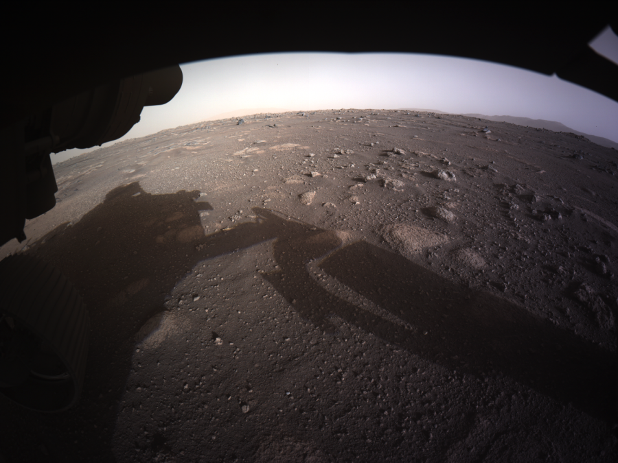 First Look: Nasa's Perseverance Rover lands on looks for any sign of life on Mars. While rolling around, it's collecting valuable data for NASA.