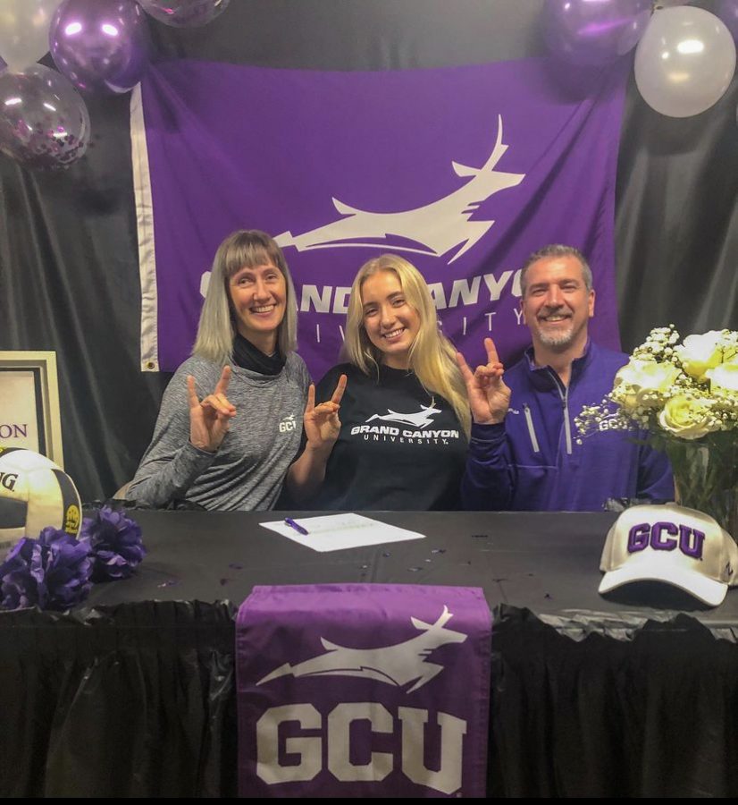 Lopes Up: Senior Samaya Morin signs to play beach volleyball at Grand Canyon University. Im so excited for the next four years, Morin says, Ive dreamed of this since I was five!