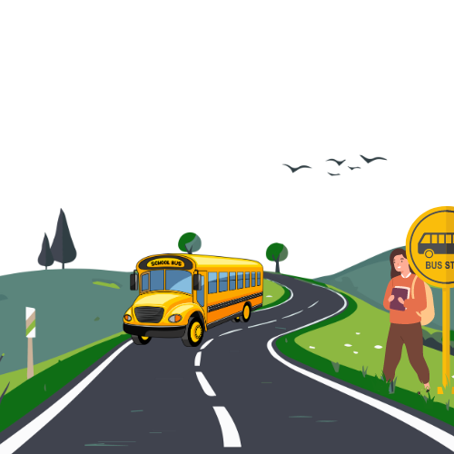 LSHS first round of busses leave early right after the bell but get students home more quickly.