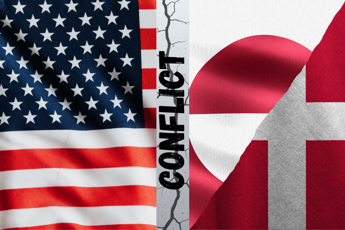 Conflict tensions rise between the United States and Demark-owned Greenland.